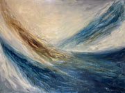 Wave at the bottom of the sea | 36x48” | Canvas Printing