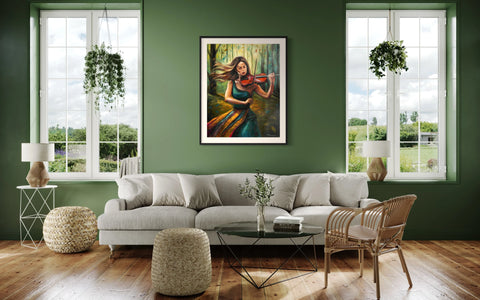 Armonía en la naturaleza | 24x30” | Impresión en Canvas