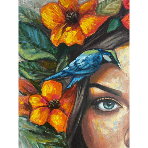 Kiss of Beauty | 24x30” | Canvas Print