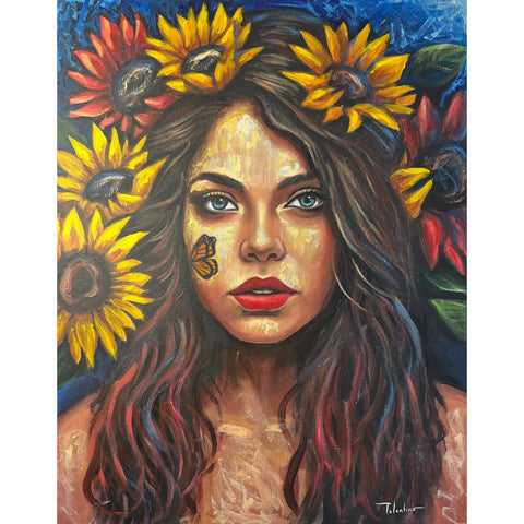 Soleil | 24x30 » | Acrylique/Toile