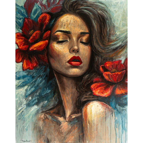 Sensualidad y ternura | 24x30” | Impresión en Canvas