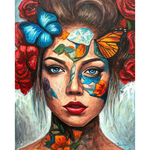 Nature on My Skin | 24x30” | Canvas Print