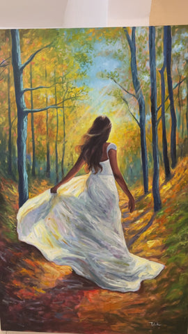 Trouver la paix | 46x72” | Impression sur toile